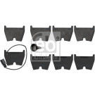 FEBI BILSTEIN Bremsbeläge