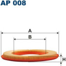 FILTRON Luftfilter AP 008