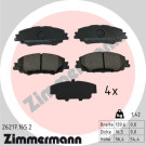 ZIMMERMANN Bremsbelagsatz, Scheibenbremse | 26217.165.2