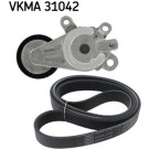 SKF Keilrippenriemensatz VKMA 31042