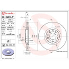 Bremsscheibe VA | FIAT JEEP | 09.D209.11