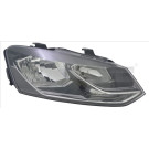 Scheinwerfer R H7/H7 +LWR +MOT SCHWARZ/CHROM | VW POLO 5,14-5,17 | 20-14667-05-2