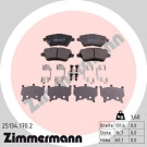ZIMMERMANN Bremsbeläge
