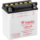 Yuasa Motorradbatterie TROCKEN | Offen ohne Säure | 12N9-3B