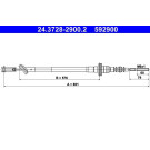 ATE Kupplungsseil | 24.3728-2900.2