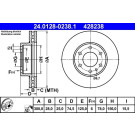 Bremsscheibe Iveco P. Daily 06 | 24.0128-0238.1