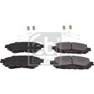 FEBI BILSTEIN Bremsbelagsatz, Scheibenbremse FEBI BILSTEIN Bremsbelagsatz, Scheibenbremse