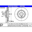 Bremsscheibe | 24.0132-0129.1