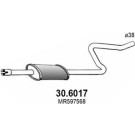 Mittelschalldämpfer | MITSUBISHI Colt 1.1 1.3 04 | 30.6017