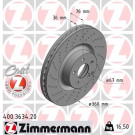 ZIMMERMANN Bremsscheibe