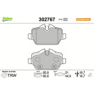 VALEO Bremsbeläge 302767
