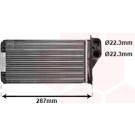 VAN WEZEL Wärmetauscher, Innenraumheizung 09006232 IR PLUS
