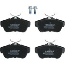 KAMOKA Bremsbelagsatz, Scheibenbremse JQ101174