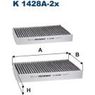 FILTRON Filter, Innenraumluft K 1428A-2X