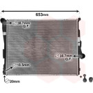 VAN WEZEL Kühler, Motorkühlung 06002205