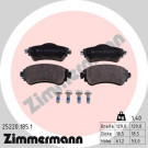 ZIMMERMANN Bremsbeläge