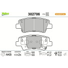 VALEO Bremsbeläge 302706