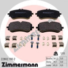 ZIMMERMANN Bremsbelagsatz, Scheibenbremse | 22802.190.2