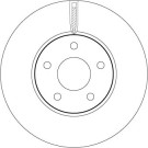 Bremsscheibe | DF6975