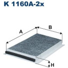 FILTRON Filter, Innenraumluft K 1160A-2x