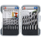 BGS Holz-Bohrer-Satz 3 - 10 mm 15-tlg BGS Do it yourself 50817