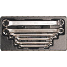 BGS Doppel-Ringschlüssel-Satz mit E-Profil-RiNGK | öpfen | SW E6 x E8 - E20 x E24 | 6-tlg | 2268