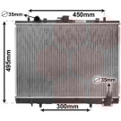 VAN WEZEL Kühler, Motorkühlung 32002161