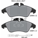 Bremsbelagsatz Db P. Sprinter 208-314 95-/Vito/Lt 96 | 2399002