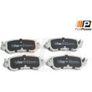 PROFIPOWER Bremsbelagsatz, Scheibenbremse 1B2157