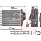 VAN WEZEL Wärmetauscher, Innenraumheizung 17006304 IR PLUS