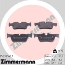 ZIMMERMANN Bremsbeläge