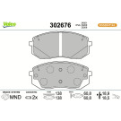 VALEO Bremsbeläge 302676