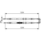 1 987 477 764 Seilzug, Feststellbremse