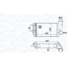 MAGNETI MARELLI Ladeluftkühler 351319205000