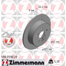 ZIMMERMANN Bremsscheibe | 590.2590.20