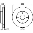 Bremsscheibe VA | MAZDA 323 98 | 0 986 478 787