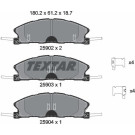 BREMSBELAGSATZ, SCHEIBENBREMSE | 2590201