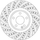 15 481 196 Bremsscheibe VA | MERCEDES | DF6633S