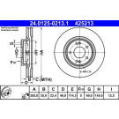 Bremsscheibe | 24.0125-0213.1