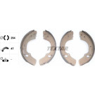 Bremsbacken Opel Campo 96-03 | 91063400