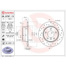 Bremsscheibe HA Xtra | BMW E81 04 | 08.9787.1X