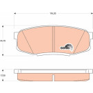 Bremsklötze HA | TOYOTA Land Cruiser 08 | GDB3491