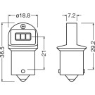 Osram | Glühlampe, Handschuhfachleuchte