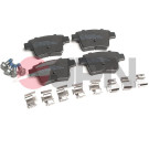 JPN Bremsbelagsatz, Scheibenbremse 20H9109-JPN