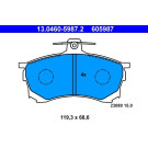 Bremsbelagsatz Mitsubishi P. Carisma 1.6/1.9 Td 95-06 | 13.0460-5987.2