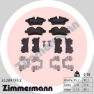 ZIMMERMANN Bremsbeläge