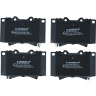 KAMOKA Bremsbelagsatz, Scheibenbremse JQ101539