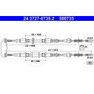 ATE Handbremsseil Seilzug Festellbremse 24.3727-0735.2