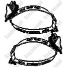 254-980 Halter, Abgasanlage