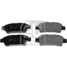 FEBI BILSTEIN Bremsbelagsatz, Scheibenbremse FEBI BILSTEIN Bremsbelagsatz, Scheibenbremse